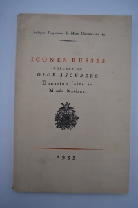 Icones Russes. Collection Olof Aschberg.