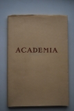 "ACADEMIA". 1922-1937.     .